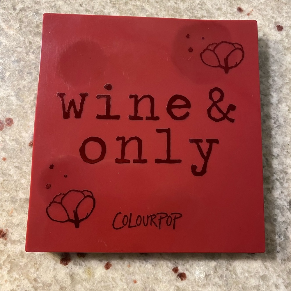 ColourPop Wine & Only palette